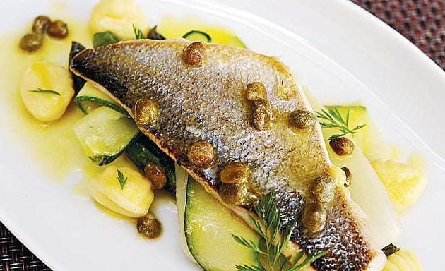 Panfried Seabream