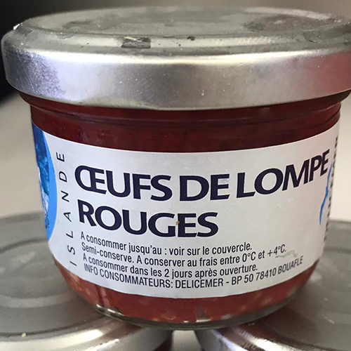 Oeufs De Lompe Rouge (red Lumpfish Eggs)